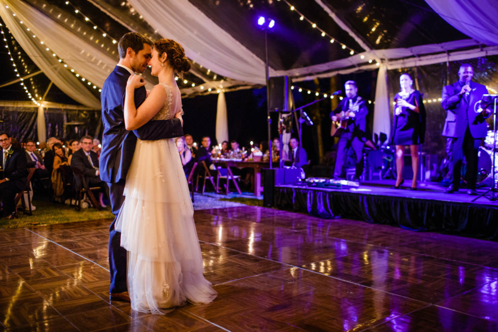 First dance with live band